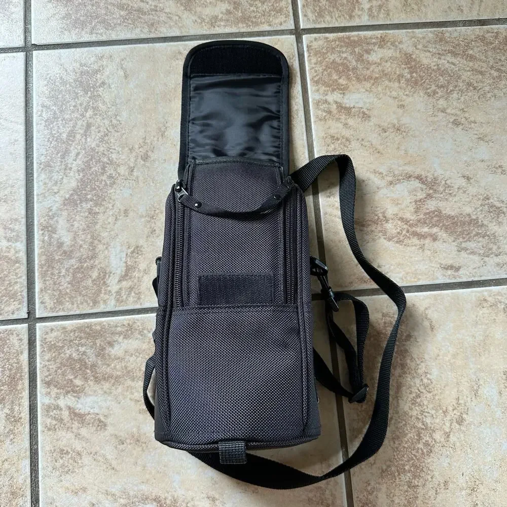 Nikon Lens Bag Carrying Case Black With Strap‎ Preowned